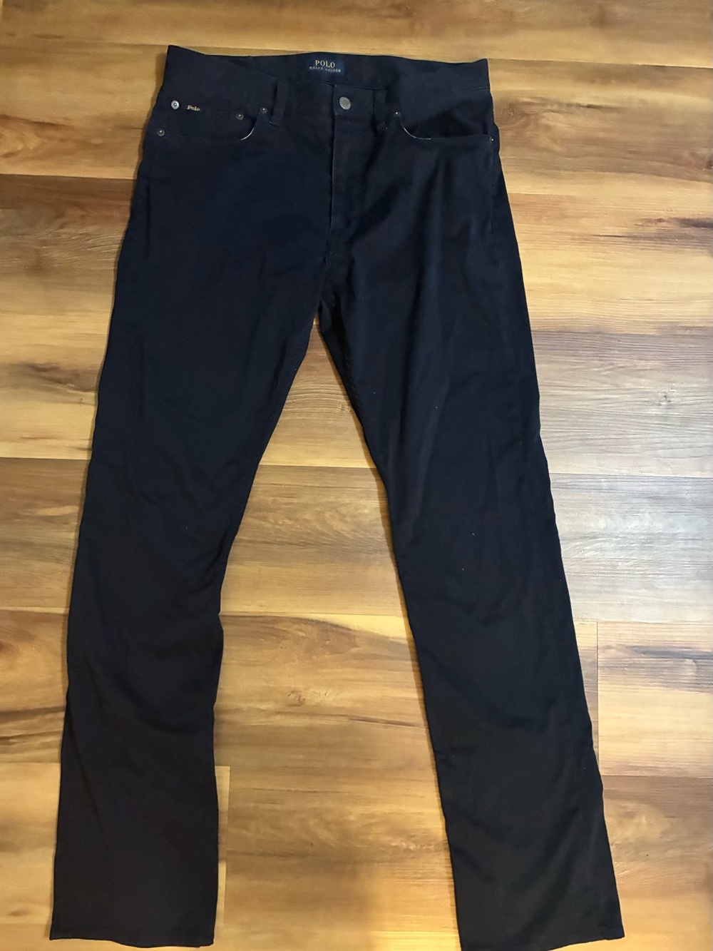 Polo by Ralph Lauren Men’s Navy Straight-Leg Pants. Sz 32/34. Classic Preppy